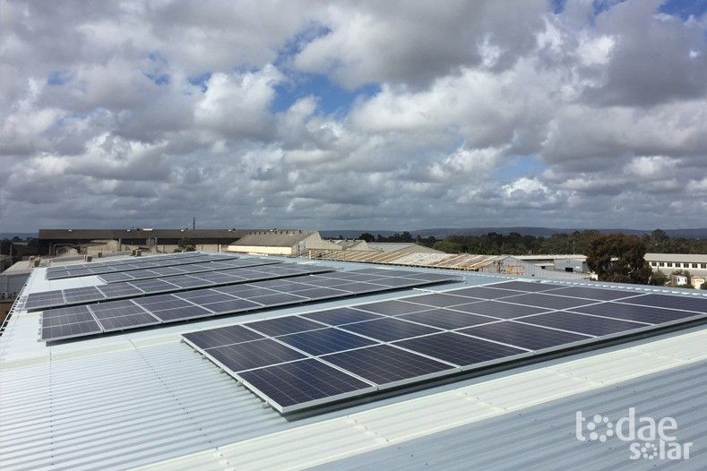 Royal Wolf Containers 40kW Commercial Solar Installation