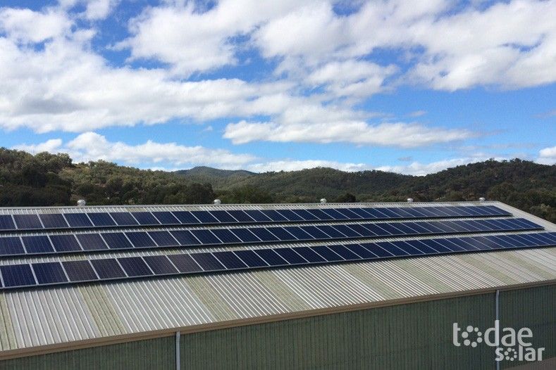 Scandinavian Forestry 30kW Solar Installation