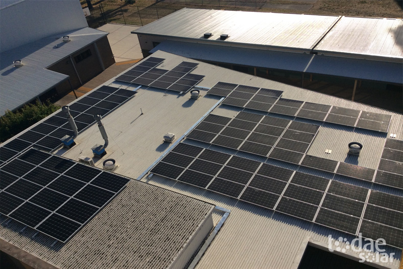 Geelong High School 100kW Commercial Solar Installation