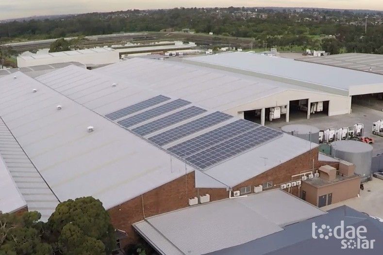 Direct Freight Sydney 100kW Commercial Solar Installation