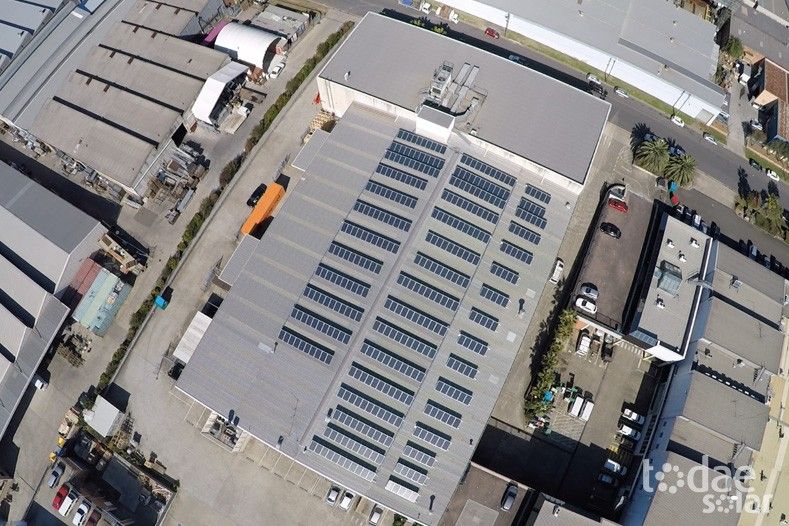 Gilbarco 100kW Solar Installation