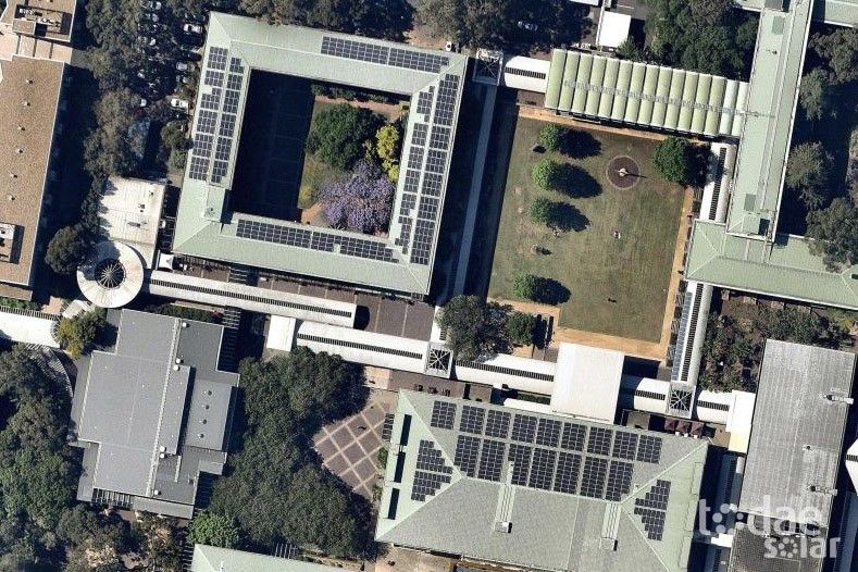 UNSW 469kW Solar Installation