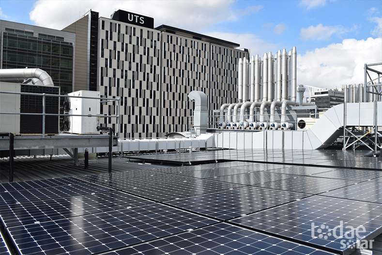 UTS 101kW Commercial Solar Installation