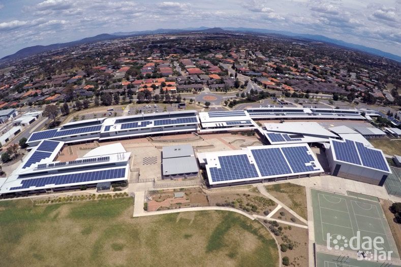 Amaroo School 600kW Commercial Solar Installation