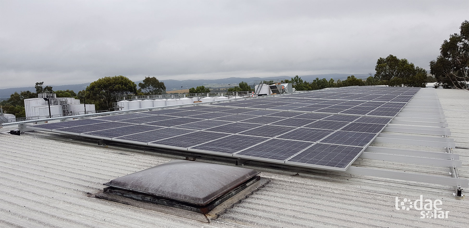 Domaine Chandon 100kW Industrial Solar Installation