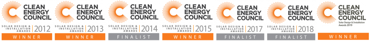 CEC Approved Commercial Solar Designer And Installer Winner 2019