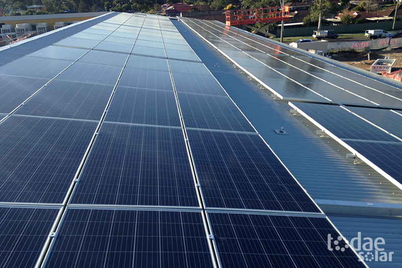 Total Construction Aged Care 50kW Solar System Installation