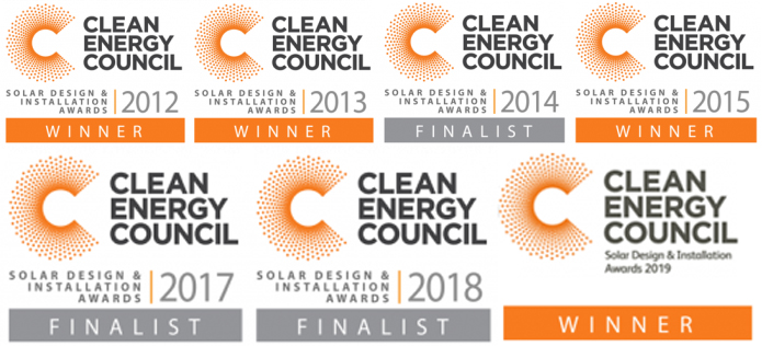 CEC Approved Commercial Solar Designer And Installer Winner 2019