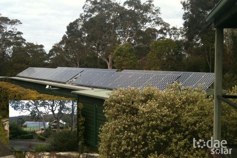 Noonaweena Lodge 28kW Solar Installation
