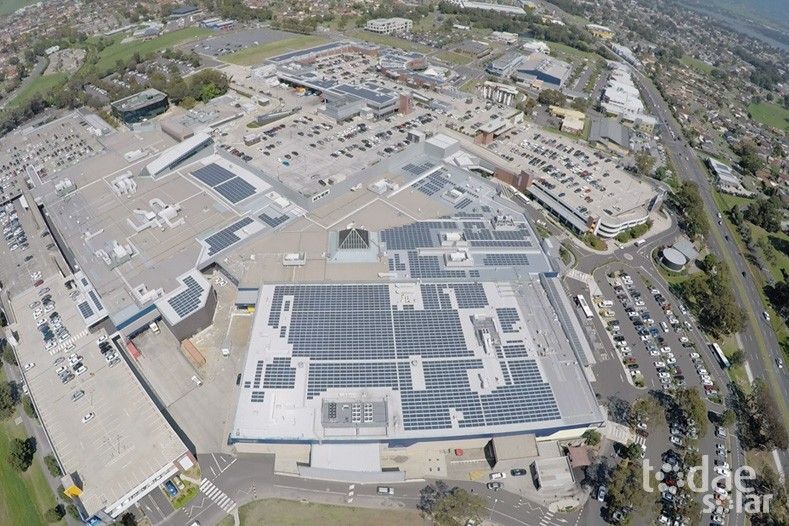 Stockland Shopping Center 3.1MW Industrial Solar Installation